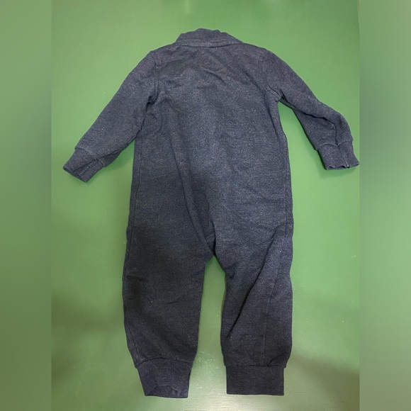 baby b'gosh 12mo collared button up one piece - Picture 3 of 3